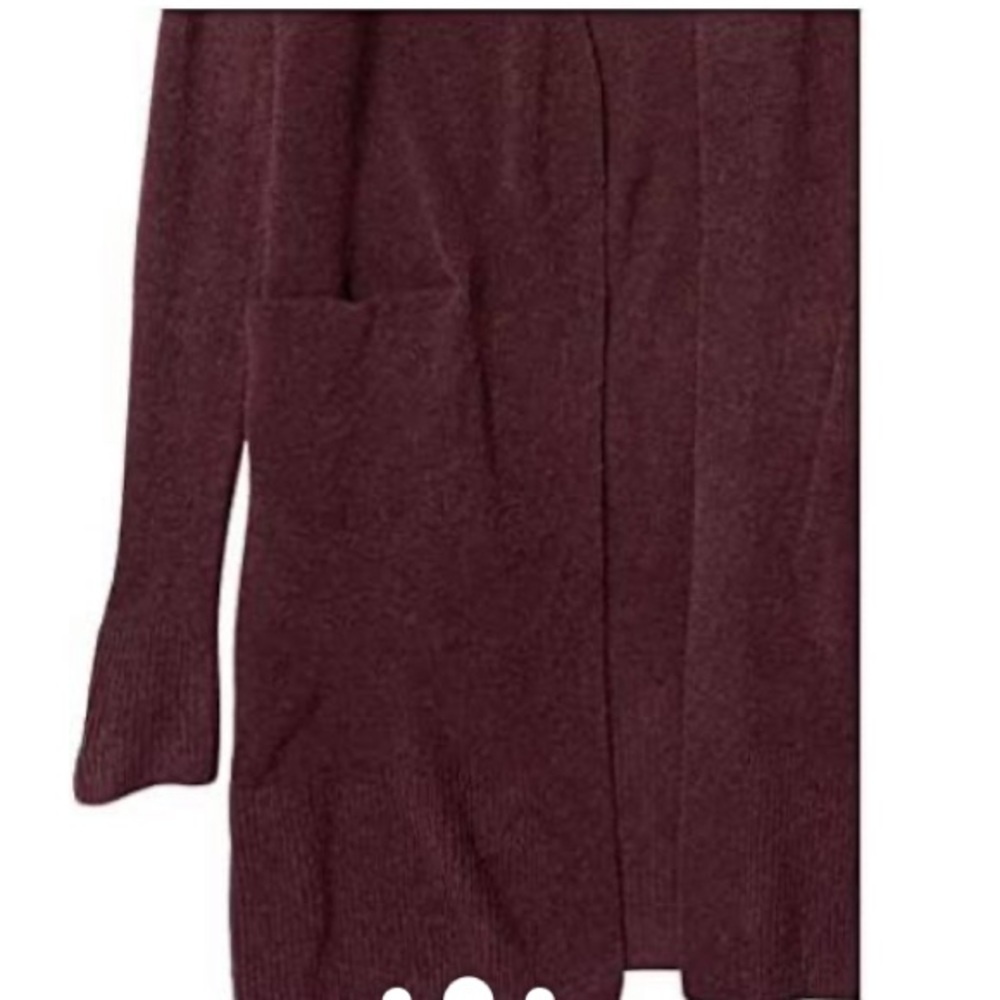 GOODTHREADS Women’s Mid-Gauge Stretch Hooded Cardigan - Picture 2 of 9